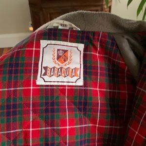COPY - Baracuta jacket brown with quilted plaid interior